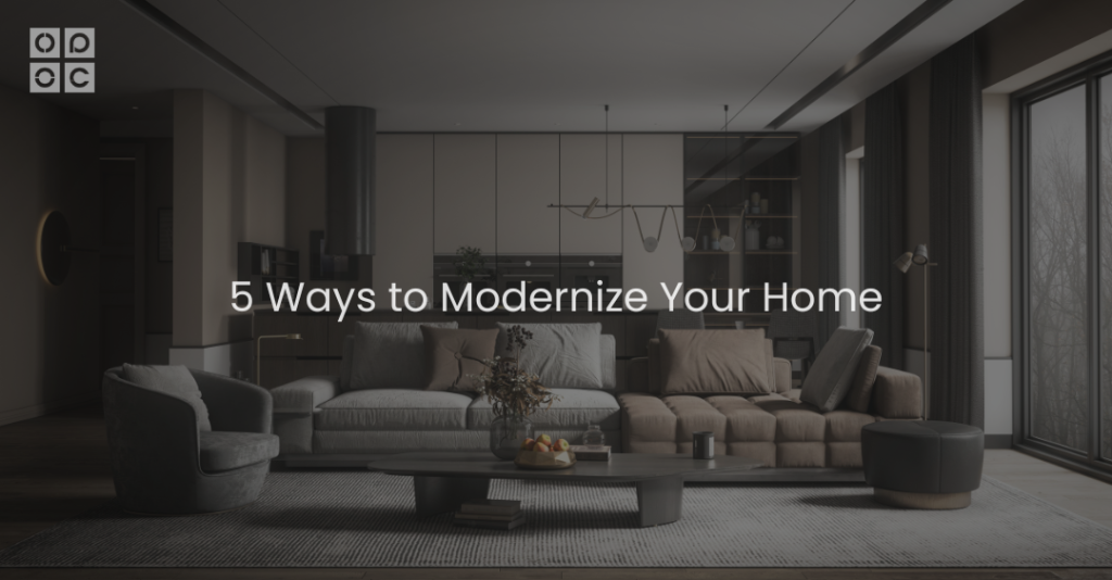 5 Ways to Modernize Your Home